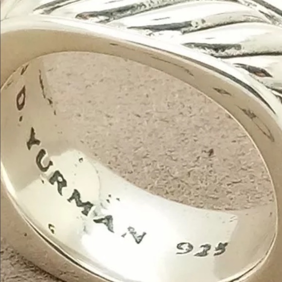 💢SOLD 🛑David Yurman Narrow SS Sculpted Cable - Picture 7 of 8